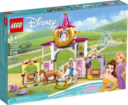 43195 LEGO® Disney™ Belle és Aranyhaj királyi istállói