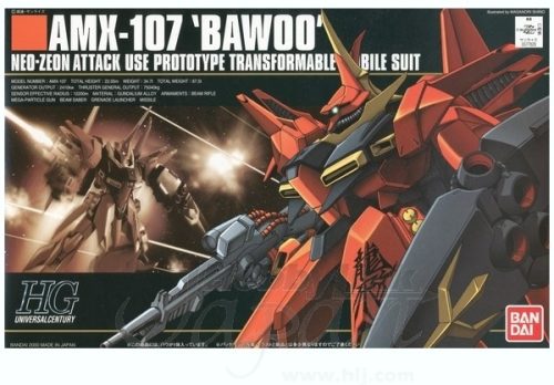 Bandai HG AMX-107 Bawoo 1/144 makett