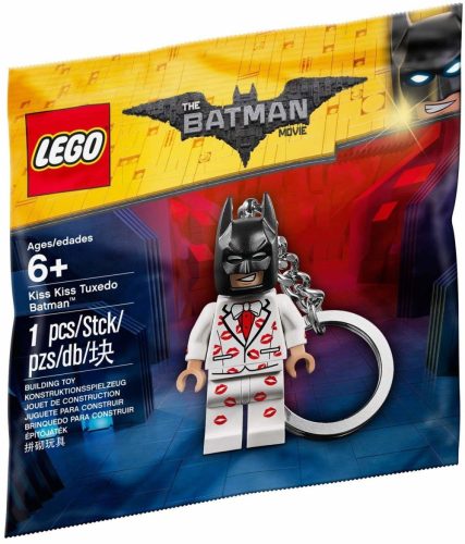 5004928 LEGO® The LEGO® Batman Movie Kulcstartó Kiss Kiss Tuxedo Batman