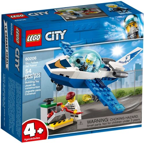60206 LEGO® City Légi rendőrségi járőröző repülőgép