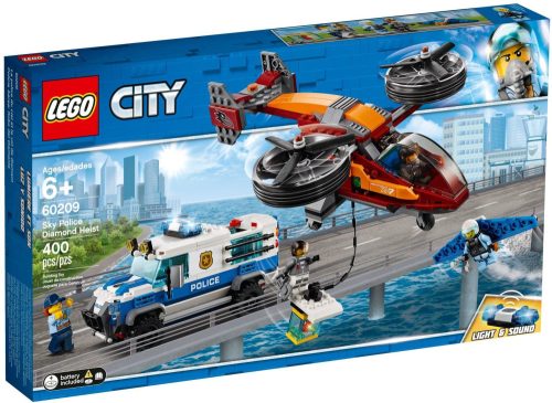 60209 LEGO® City Légi rendőrségi gyémántrablás