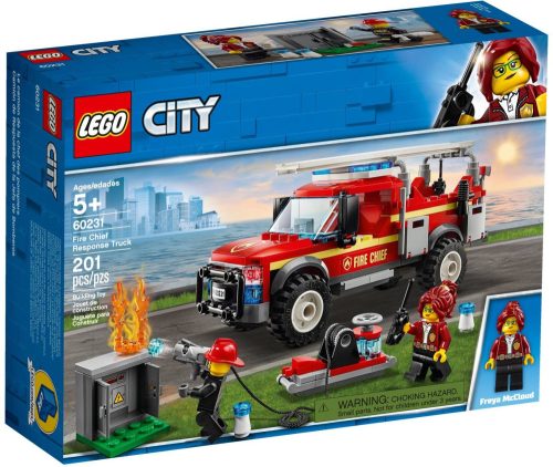 60231 LEGO® City Tűzoltó-parancsnoki rohamkocsi