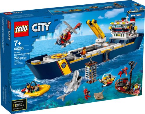 60266 LEGO® City Óceánkutató hajó