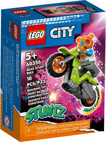 60356 LEGO® City Medve kaszkadőr motorkerékpár