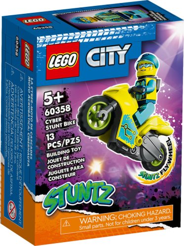 60358 LEGO® City Cyber kaszkadőr motorkerékpár