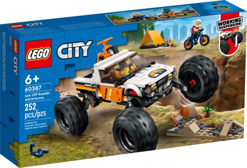 60387 LEGO® City 4x4-es terepjáró kalandok