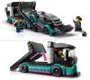60406 LEGO® City Versenyautó és autószállító teherautó