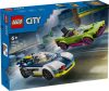 60415 LEGO® City Rendőrautó és sportkocsi hajsza