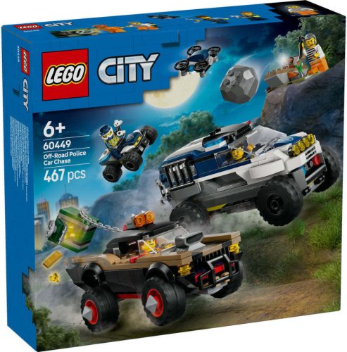 60449 LEGO® City Autós üldözés rendőr terepjáróval