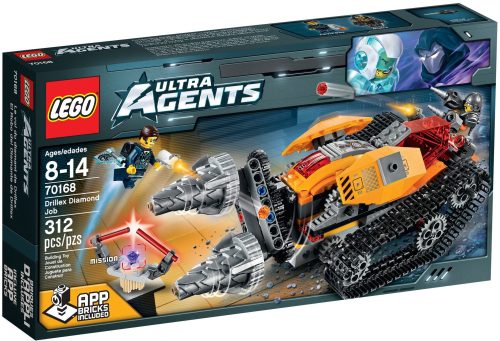 70168 LEGO® Ultra Agents Drillex gyémántrablása