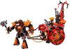 70325 LEGO® NEXO Knights™ Infernox fogjul ejti a királynőt