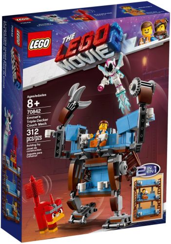 70842 LEGO® The LEGO® Movie 2™ Emmet háromemeletes kanapé robotja