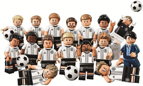 71014S LEGO® Minifigurák Német futballválogatott Teljes sorozat - 16 db minifigura