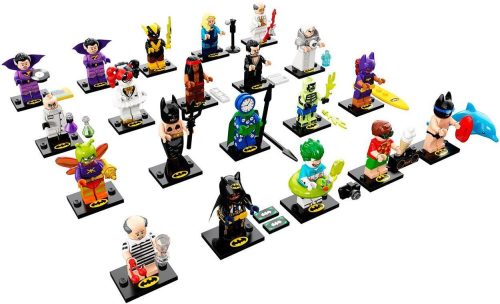 71020S LEGO® Minifigurák The LEGO® Batman Movie 2. sorozat LEGO® Batman film 2. sorozat komplett sor 20 db