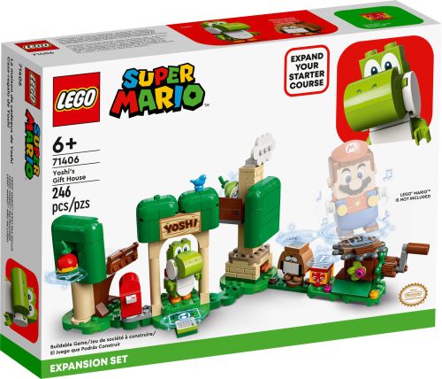 71406 LEGO® Super Mario™ Yoshi ajándékháza kiegészítő szett