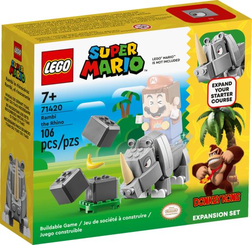 71420 LEGO® Super Mario™ Rambi az orrszarvú kiegészítő szett