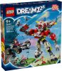 71497 LEGO® DREAMZzz™ Cooper tigrisrobotja és Zero hot rod autója