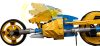 71768 LEGO® NINJAGO® Jay aranysárkány motorja