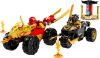 71789 LEGO® NINJAGO® Kai és Ras autós és motoros csatája