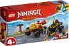 71789 LEGO® NINJAGO® Kai és Ras autós és motoros csatája