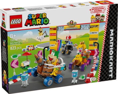 72036 LEGO® Super Mario™ Mario Kart™ – Baby Peach és a Grand Prix szett