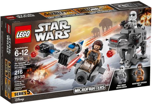 75195 LEGO® Star Wars™ Ski Speeder™ vs. Első Rendi Lépegető™ Microfighters