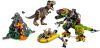 75938 LEGO® Jurassic World™ T. rex és Dino-Mech csatája