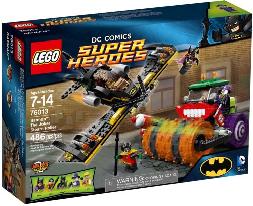 76013 LEGO® DC Comics™ Super Heroes Batman™: Joker gőzhengere