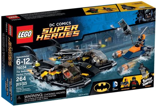 76034 LEGO® DC Comics™ Super Heroes A Batboat kikötői üldözés