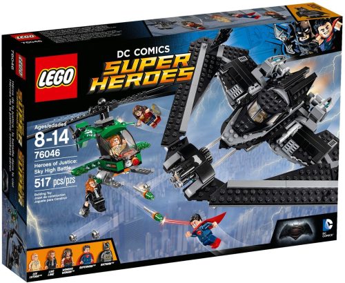 76046 LEGO® DC Comics™ Super Heroes Az igazság hősei: Csata a magasban