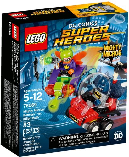 76069 LEGO® DC Comics™ Super Heroes Mighty Micros: Batman™ és Killer Moth™ összecsapása