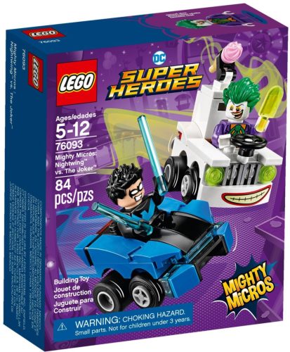 76093 LEGO® DC Comics™ Super Heroes Mighty Micros: Éjszárny™ és Joker™ összecsapása