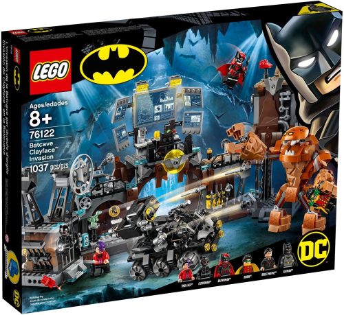 76122 LEGO® DC Comics™ Super Heroes Agyagpofa támadása a Denevérbarlangban