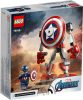76168 LEGO® Marvel Super Heroes Amerika Kapitány páncélozott robotja