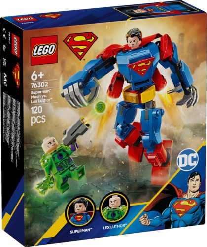 76302 LEGO® DC Comics™ Super Heroes Superman™ robot vs. Lex Luthor™