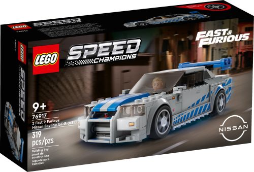 76917 LEGO® Speed Champions 2 Fast 2 Furious Nissan Skyline GT-R (R34)