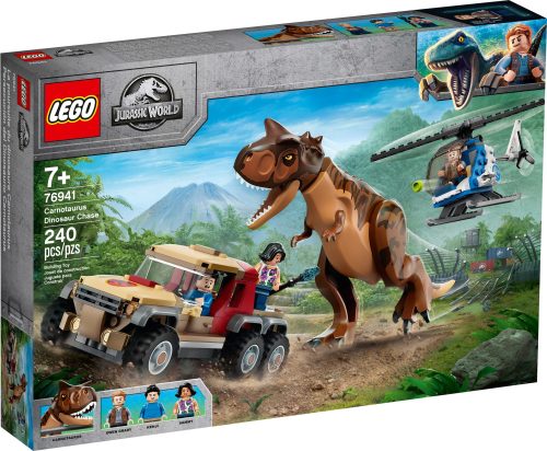 76941 LEGO® Jurassic World™ Carnotaurus dinoszaurusz üldözés