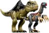 76949 LEGO® Jurassic World™ Giganotosaurus és therizinosaurus támadás