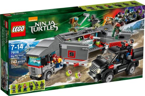 79116 LEGO® Teenage Mutant Ninja Turtles™ Menekülés Óriás Kamionnal