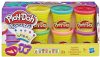 Hasbro Play-Doh 6 db-os csillám gyurma kollekció A5417