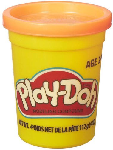 Hasbro Play-Doh Tégelyes gyurma - narancssárga 112 g B6756