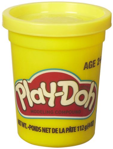 Hasbro Play-Doh Tégelyes gyurma - sárga 112 g B6756