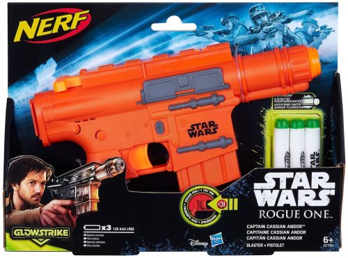 Hasbro NERF Star Wars™ Rouge One: Cassian Andor Glowstrike szivacslövő fegyver B7764