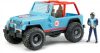 Bruder 02541 Jeep Cross Country terepjáró sofőrrel (kék)