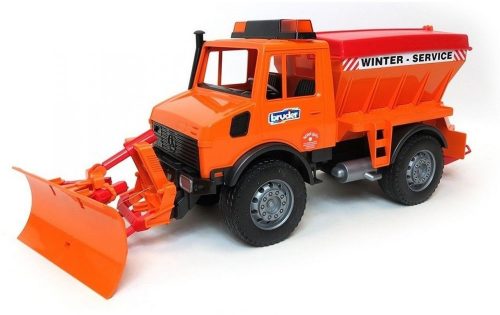 Bruder 02572 Unimog hókotró és sószóró