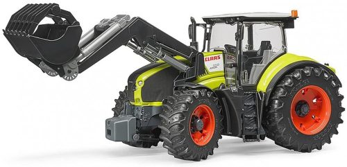 Bruder 03013 Claas Axion 950 traktor homlokrakodóval 