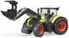 Bruder 03013 Claas Axion 950 traktor homlokrakodóval 