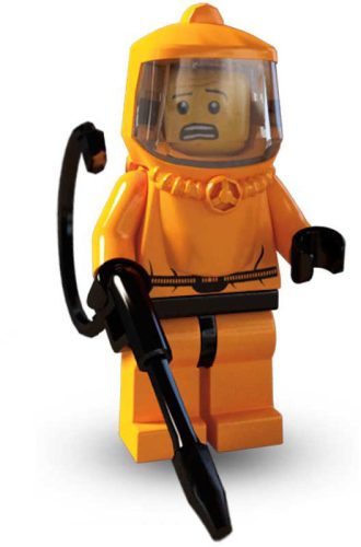 COL04-13 LEGO® Minifigurák 4. sorozat Hazmat Guy