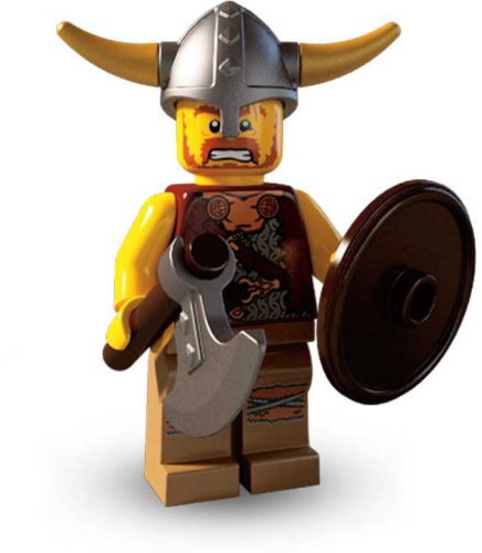 COL04-6 LEGO® Minifigurák 4. sorozat Viking