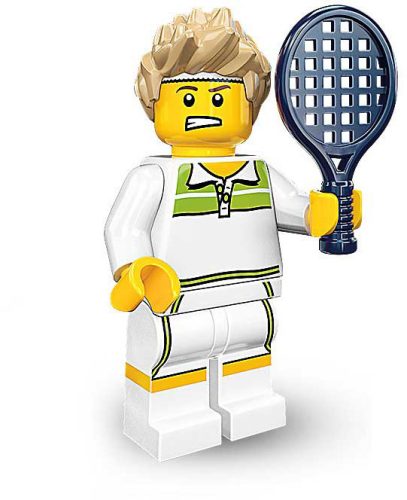 COL07-9 LEGO® Minifigurák 7. sorozat Tenisz ász